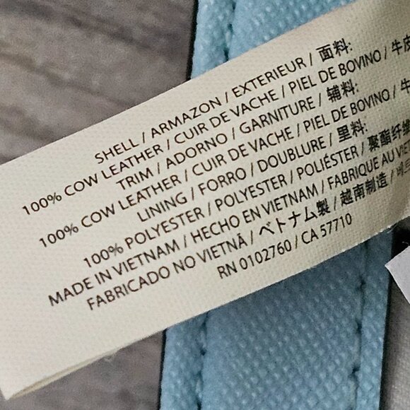 Kate Spade Newbury Lane Sally Flap Saffiano Leather Blue Crossbody Bag - Picture 15 of 15